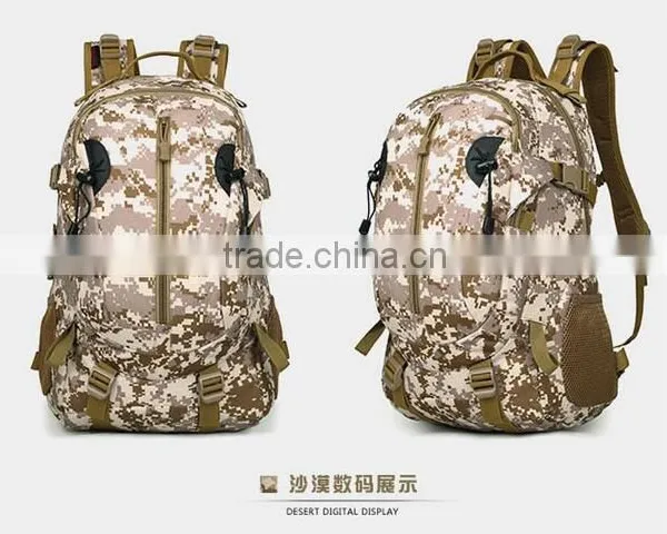 Army Outdoor Hiking Tactical Backpack Highland Backpack Camouflage Backpack(HIK16-002) photo-5