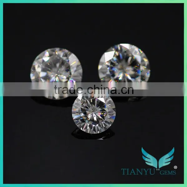 Lab Created Diamonds DEF Colorness Stone Foreverone Band Moissanite photo-5