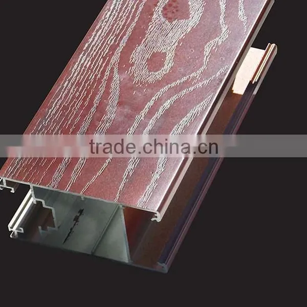 Top Grade Aluminium Profiles Wood Grain Finish Aluminium Square Tubes photo-4