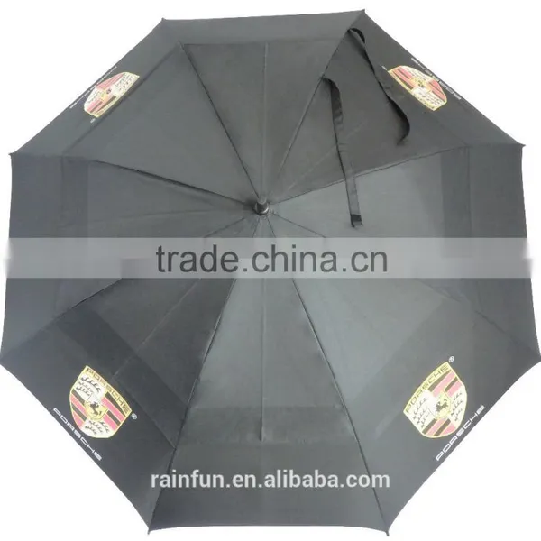 High Quality 30'' Automatic Open Golf Umbrella With Air Vents photo-2