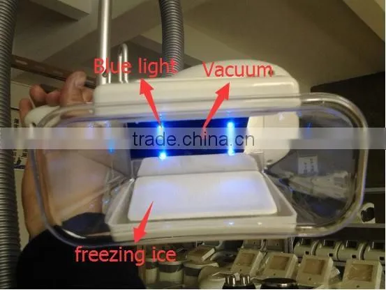 Frozen Fat Dissolving 3 in 1 rf Cavitation Cryolipolysis Freezing photo-4