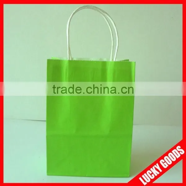 Stand up Kraft Folding Paper Shopping Bag for Garment or Gift photo-5