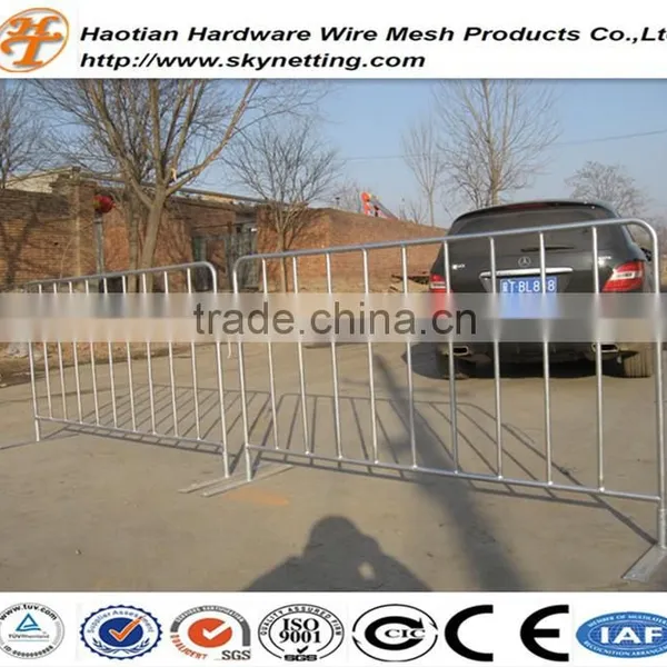 Hot Dipped Galvanized After Welding Temporary Fence Welded Pipe Crowd Control Barrier Queue Control Fence Panel photo-4