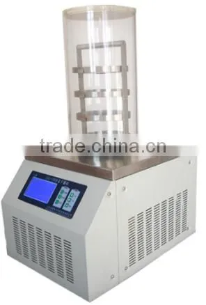 Laboratory Bench Top Stainless Steel Vacuum Freeze Dryer Lyophilizer for Sale photo-3