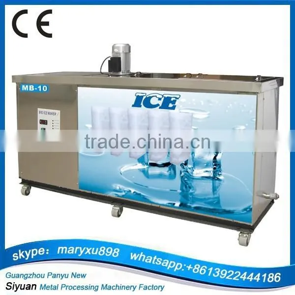 Cheap price MB-10 Stainless steel block ice machine for sale