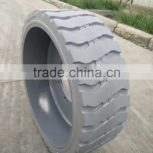 Professional Manufacture Genie Scissor Lift Platform Parts 22x7x173/4 Solid Tires for Lifting Machine Car Best Price photo-5