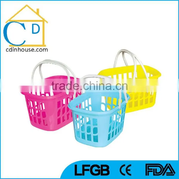 Small Foldable Shopping Basket Storage Basket photo-3