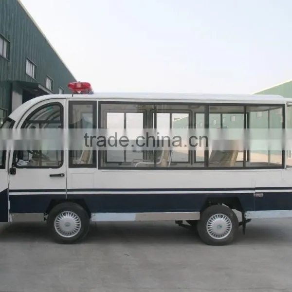 8 Passenger Sightseeing Electric Mini Bus With Enclosed Doors photo-5