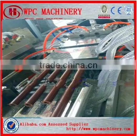 Wood Plastic Broom Stick Extrusion Line/broom Handle/broom Stick Making Machine photo-2