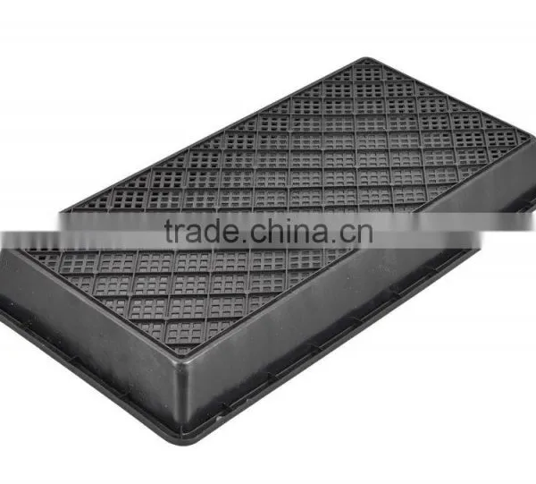 Black Rectange Nursery Flat Tray for Planting photo-2