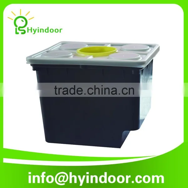 Black Hydroponic Dutch Buckets With Lids