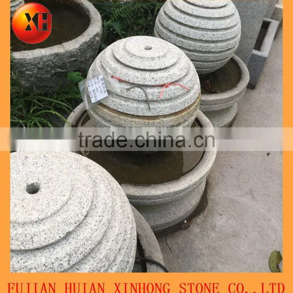 Natural Granite Water Fountain With Ball, Dancing Water Fountain photo-3