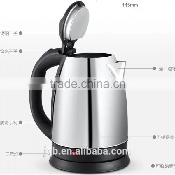 Wholesale Stainless Steel American Style Electric Tea Kettle photo-4