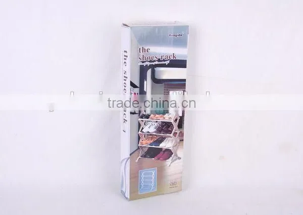 Creative Design Stainless Steel Shoe Rack photo-2