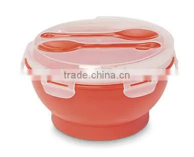 Rectangular Shape Salad Bowl With Carry Handle and Cooling Pack/Salad Bowl to go With Cool Pack photo-6