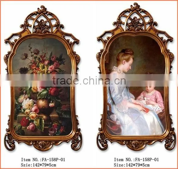 FA-158G-01 Leading Vintage Hand Paintings for Room Decoration photo-5