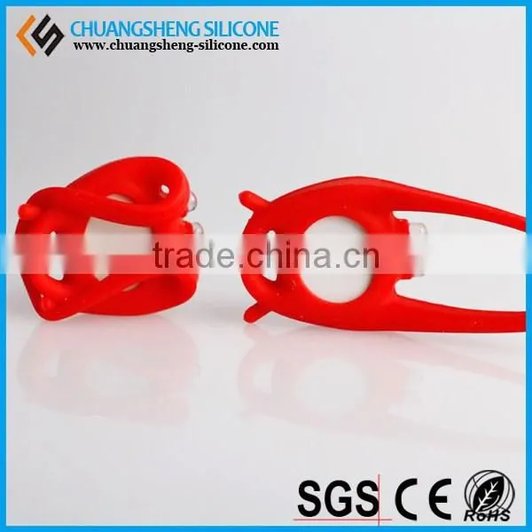 Differen Design With Different Colorful Silicone Electric Bike Parts Light photo-3