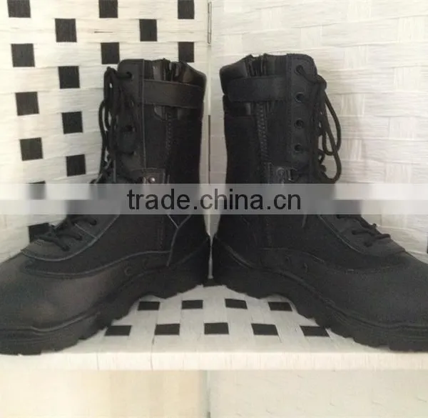 Hot Sale Leather Army Boot for Saudi Arabia photo-2