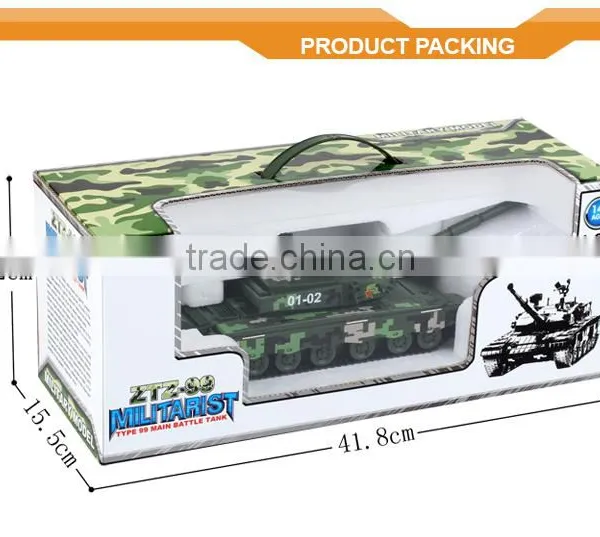 1:35 ZTZ-99 Type Battle rc Tank China Diecast Model Full Metal rc Tank photo-6