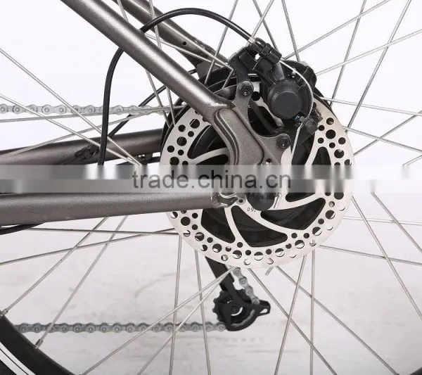 26" Aluminum Alloy Electric Beach Cruiser Bike photo-5