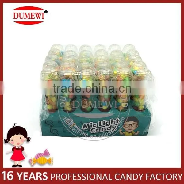 Lighting Microphone Toy With Fruit Flavor Tablet Candy photo-4