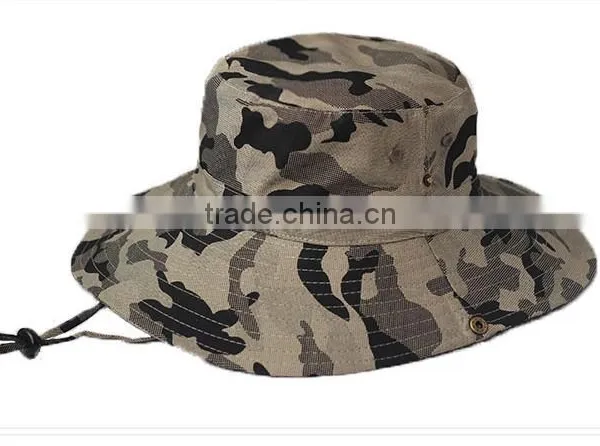 In the Great Outdoors Fishing Hat Foldable Hat Man Summer Camouflage Sun Hat Man Fisherman Caps is Prevented Bask in Caps photo-2