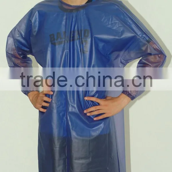 PVC Chemical Coat Apron ,CE Approved,meeting Type 6