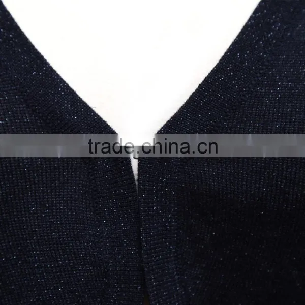 Ladies Fashion Womens Black Short Sleeve Cardigan photo-3