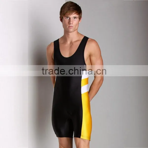 Wrestling Singlets Weightlifting Tights Suit photo-2