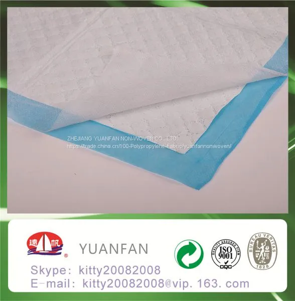 High Quality SS pp Spunbond Nonwoven Fabric for Pet Training Pad photo-4