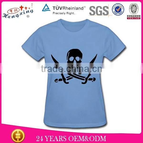95 Cotton 5 Spandex t Shirts Wholesale Plain White t Shirts Manufacturers China photo-2