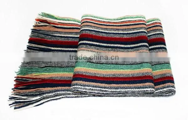Latest New Design Fashion Simple Plaid Warm Thicken Men Scarf,knit Scarf,classic Scarf photo-5