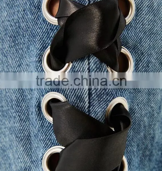 Runwaylover 5173 Hot Sale Ladies Sexy Tie Sexy Jeans photo-3