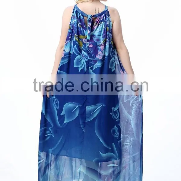 New Plus Size Evening Dresses Beads Chiffon Prom New Long Party Evening Dresses photo-3