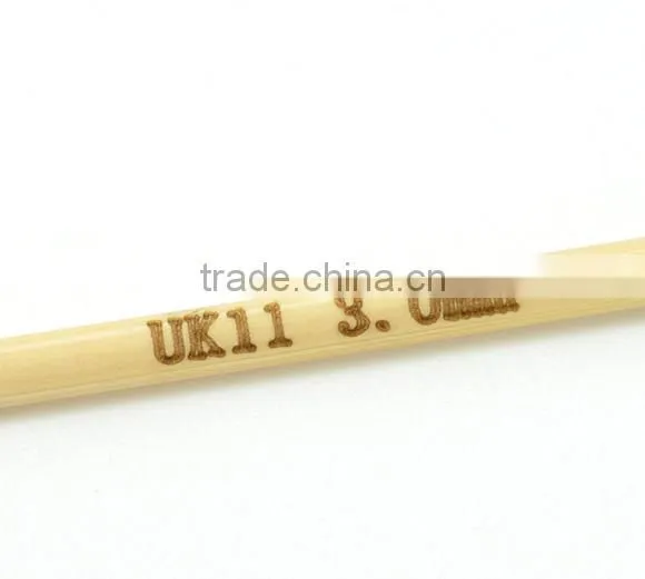High Quality Bamboo Crochet Hooks( Uk Size 11/3mm ) 15cm photo-2