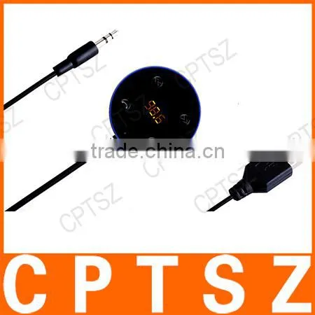 Bluetooth Car Kit FM Transmitter AUX Music Audio Receiver Hands-free 3.5mm With Dual USB Charger Car Accessories photo-4