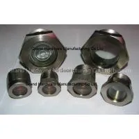 Steel Sintered Sight Glass Nickel Plated