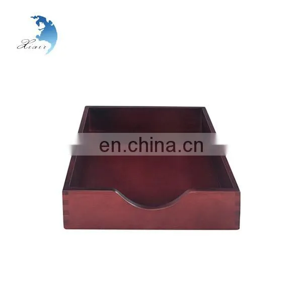 Hot Sale Cheap Wood Tray for a4 Paper File photo-3