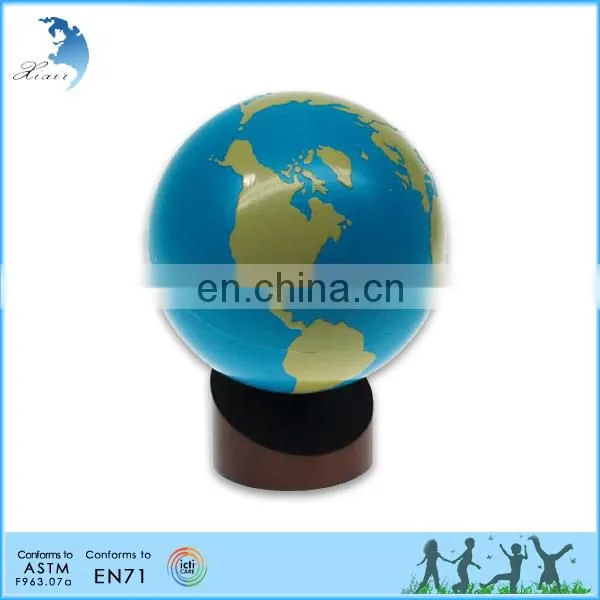 CE Certificated Retail Non-toxic Fancy Kindergarten Continents Globe Fancy Kid Toys