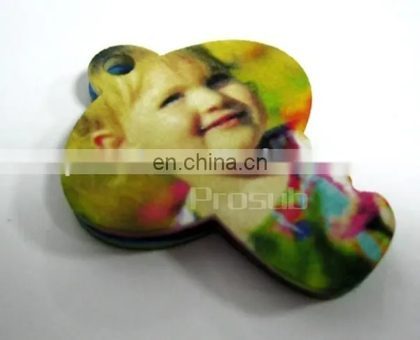 DIY Sublimation Heat Transfer French Fiber Key Ring photo-2