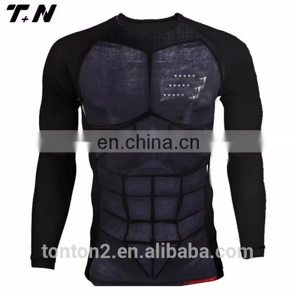 OEM Top Sale Sportswear Compression Shirts photo-2