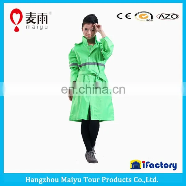 Maiyu Clear Raincoat Women in Plastic Raincoat