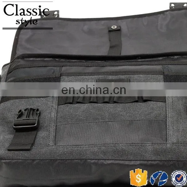 Computer Custom Laptop Bag New Products Black Canvas Felt Shoulder Bag For Men Computer Portable Game Bag photo-5