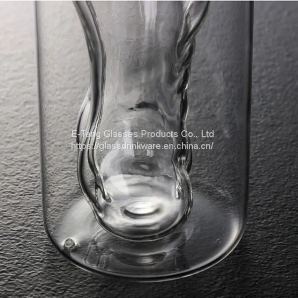 New Wholesale Strong Muscle Man Body Shaped Double Wall Shot Drinking Glass Wine Whiskey Beer Cup Bar Cup photo-3