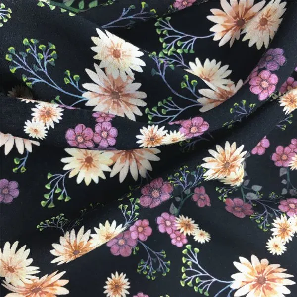 The Best Selling Of China Custom Digital Printed Viscose Fabric photo-3