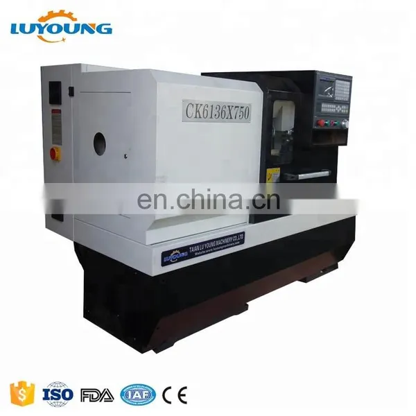 CK6136A Low Cost Cnc Horizontal Computerised Lathe Machine photo-3