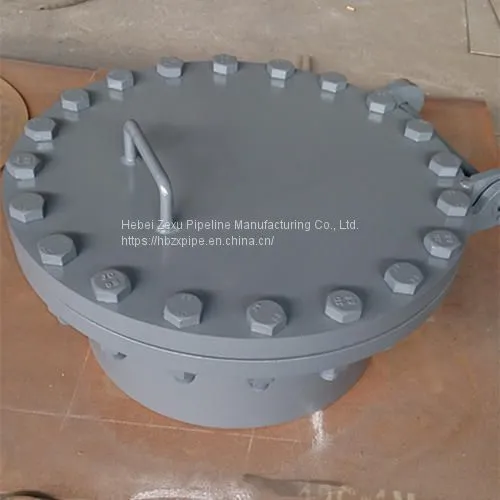 Manhole Flange Stainless Steel Carbon Steel Circular Welded Manhole Rectangular