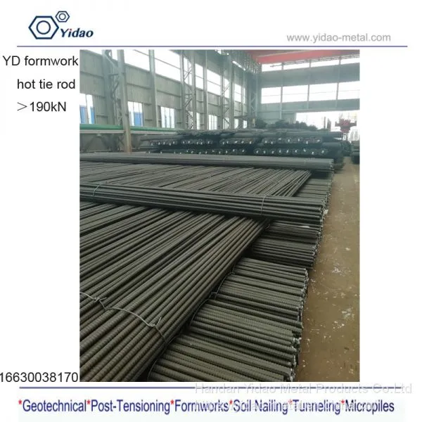 High Strength Full Thread Steel Bar/ Post Tensioning Bar photo-3