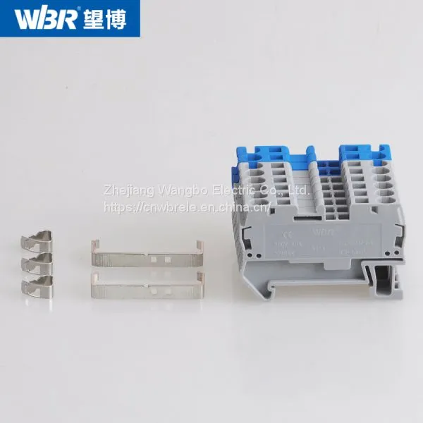 Spring Terminal Screw Terminal Block ST4 Pure Copper Connector photo-3