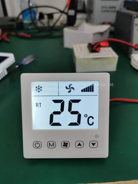 LCD Digital Fan Coil Thermostats